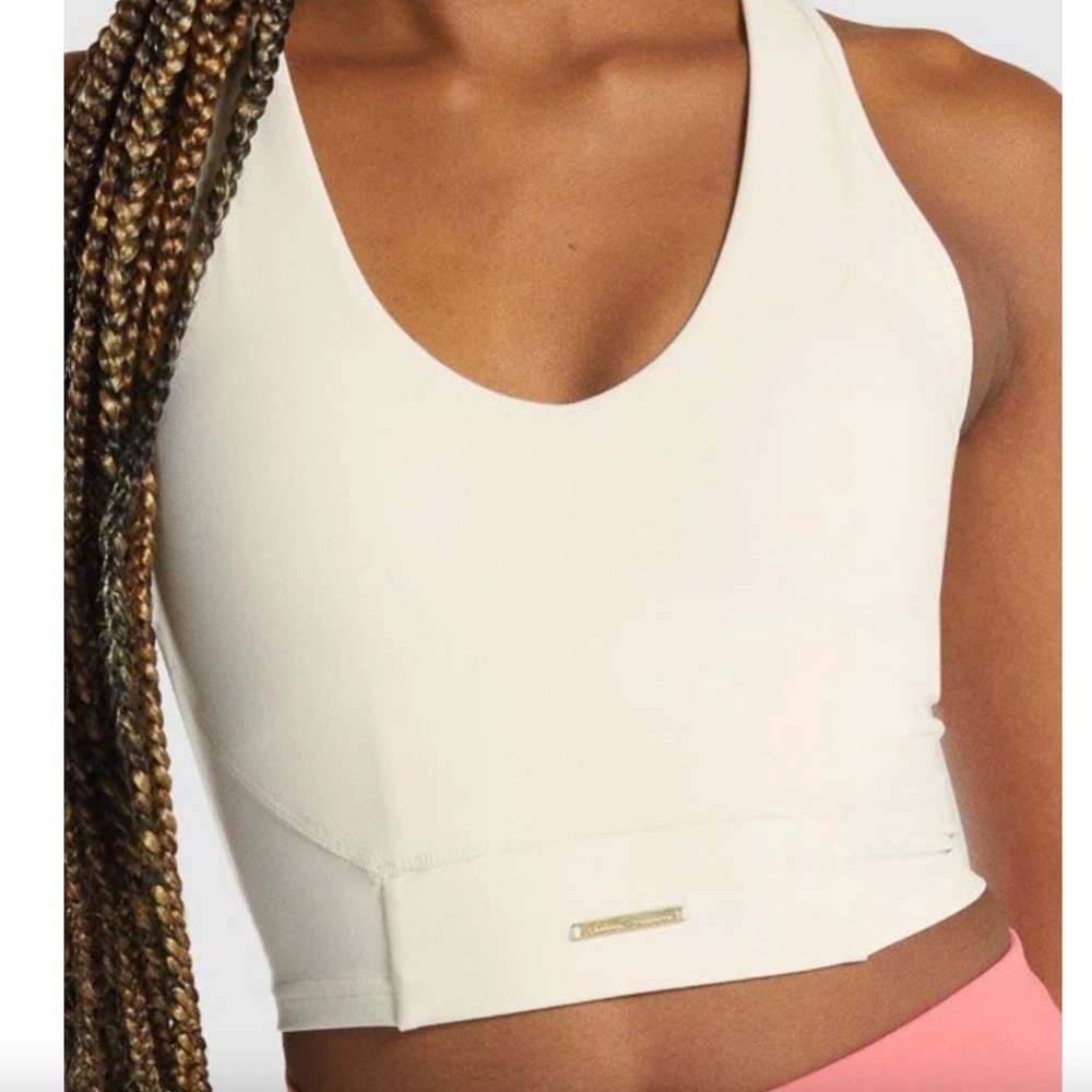 Gymshark x WHITNEY Womens CROP TANK in Medium